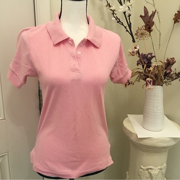 Bundle 3 polo shirts blue red pink, for golf pickle ball or summer weekends - Picture 8 of 14